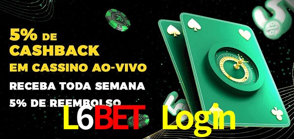 Promoções do cassino ao Vivo L6Bet Login